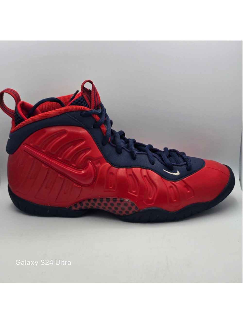 Nike Little Posite Pro GS USA Special Edition” CZ2520-600 Big Boy 7Y